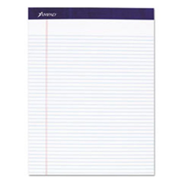 Tops Products TOP 8.5 x 11 in. Legal Ruled Pad; White - 50 Sheets - 4 Pads Per Pack 20315